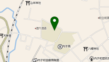 内子小学校の地図画像