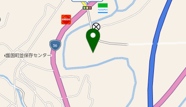 内子東自治センターの地図画像