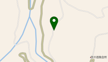 南山自治会館の地図画像