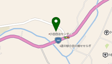 小田自治センターの地図画像