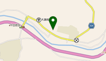 大瀬自治センターの地図画像