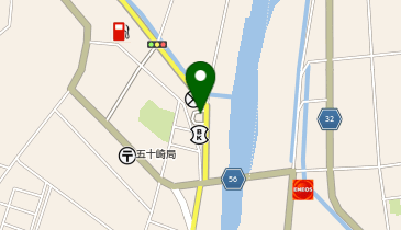 五十崎新町自治会館の地図画像