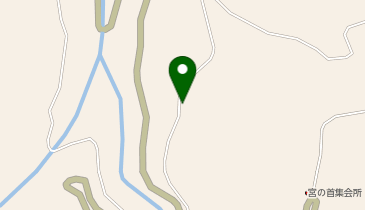 南山自治会館の地図画像