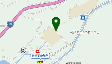 伊方小学校体育館の地図画像