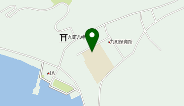 九町小学校の地図画像