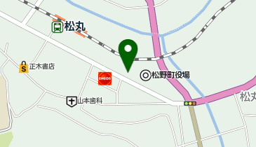 松野町役場前広場の地図画像