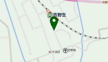 吉野生公民館前広場の地図画像