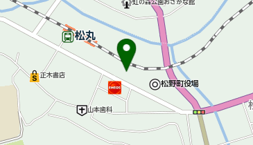 松野町コミュニティセンターの地図画像