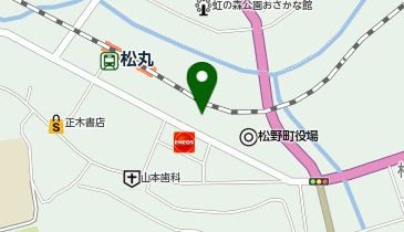 松野町コミュニティセンターの地図画像