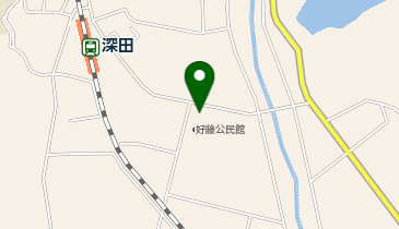 好藤公民館の地図画像