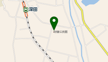 好藤公民館の地図画像