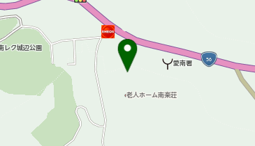 あいなん幼稚園・南楽荘(旧深浦小学校(体育館))の地図画像