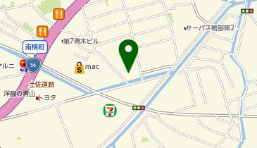 西部健康福祉センターの地図画像