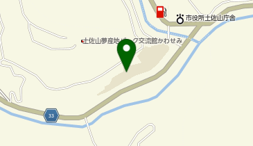 土佐山学舎の地図画像