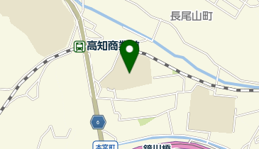 高知特別支援学校の地図画像