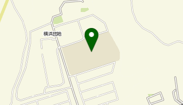 横浜中学校の地図画像