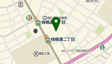 高知県民体育館の地図画像
