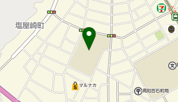 潮江小学校の地図画像