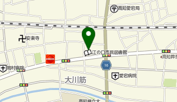 江ノ口コミュニティセンターの地図画像