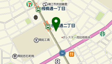 (株)四電工高知支店の地図画像