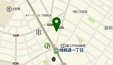 有料老人ホームつばさの地図画像