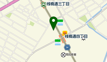 セントラルディーボ桟橋店(立体駐車場)の地図画像