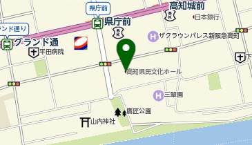 県民文化ホールの地図画像