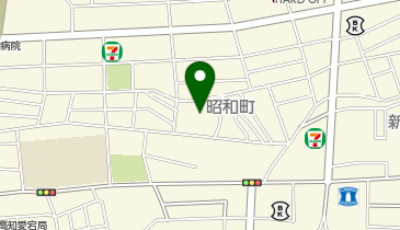 昭和町コミュニティ住宅の地図画像
