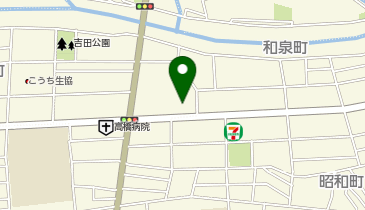 よんでんライフケア高知の地図画像