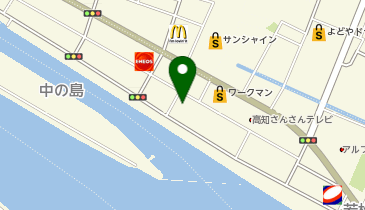 マチレス若松の地図画像
