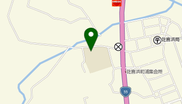 佐喜浜小学校の地図画像