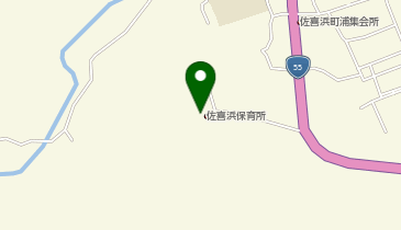 佐喜浜保育所の地図画像