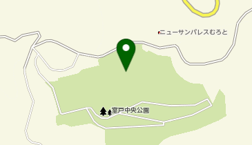 室戸市中央公園グランドの地図画像