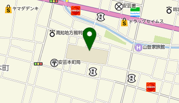 安芸第一小学校(西体育館)の地図画像