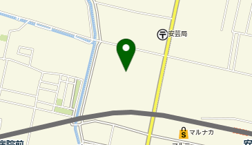 安芸中学校(体育館)の地図画像