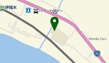 伊尾木小学校(校庭)の地図画像