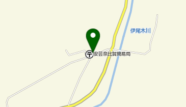 奈比賀公民館の地図画像