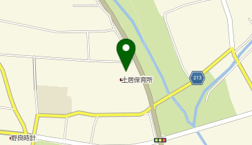 土居保育所(園舎)の地図画像