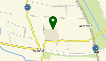 土居小学校(体育館)の地図画像