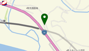 桜浜集会所の地図画像