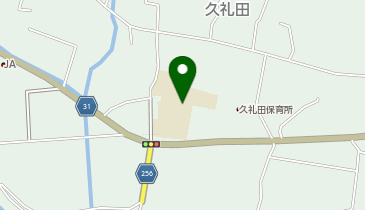 久礼田小学校の地図画像