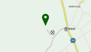 新居コミュニティーセンターの地図画像