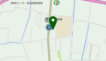 複合文化施設つなーでの地図画像