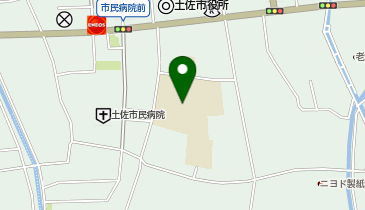 高岡中学校の地図画像