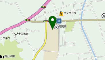 高岡高等学校の地図画像