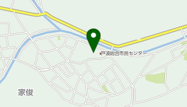 戸波児童センターの地図画像