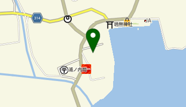 浦ノ内市民交流会館の地図画像