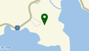 旧浦ノ内小学校の地図画像