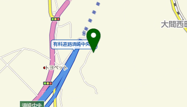 お馬トンネル上の広場の地図画像
