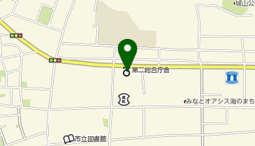 高知県須崎第2総合庁舎の地図画像
